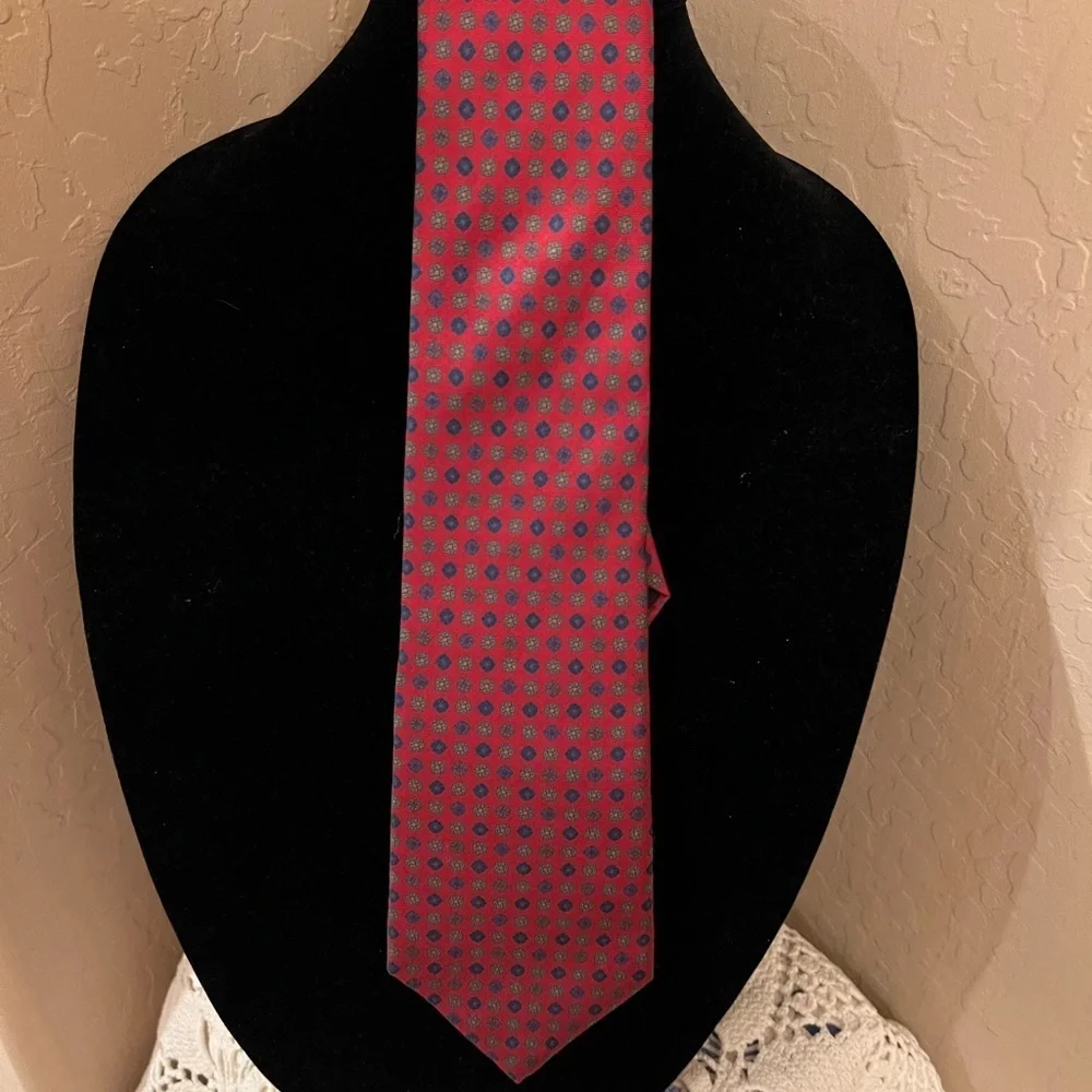 Geoffrey Beene Dress Silk Neck Tie